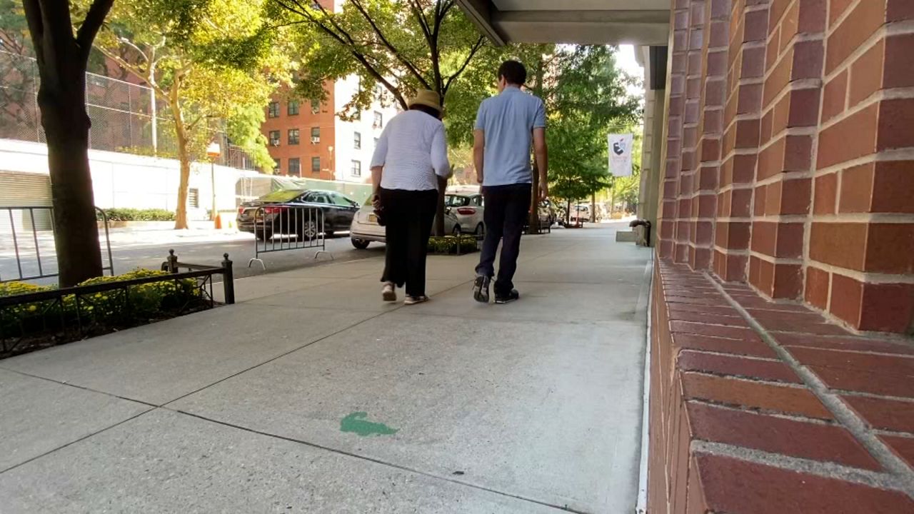 A walk with Community Board 7's chair